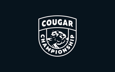 The image of a cougar or panther.