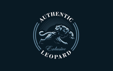 Fototapeta premium The image of a cougar or panther.