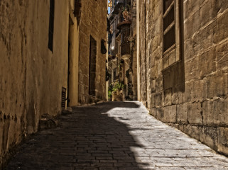 Narrow Street in Rabat, Malta