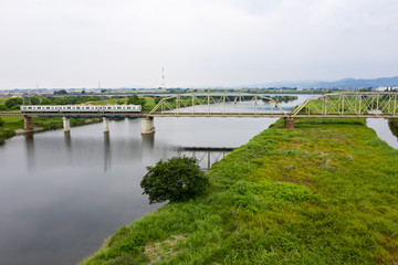 渡良瀬川と鉄橋