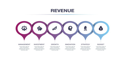 REVENUE INFOGRAPHIC DESIGN