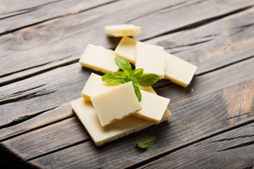 Sweet white chocolate