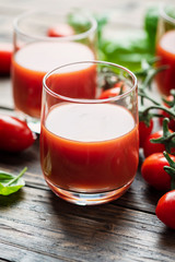 Fresh tomato juice