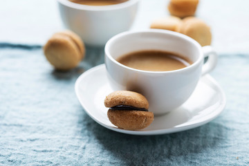 homemade italian hazelnut biscuits
