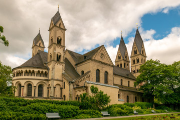 Fototapeta na wymiar The Basilica of St. Castor in Koblenz