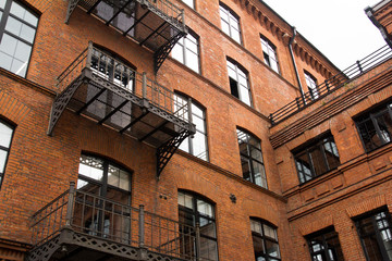 Fototapeta premium Old brick building