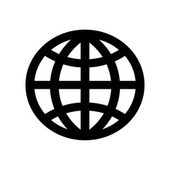 Black silhuoette web icon