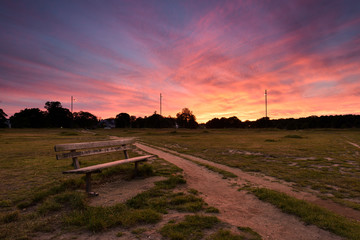 Wimbledon Common Sunset
