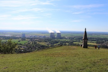 Centrale nucl&eacute;aire du Bugey - D&eacute;partement de l'Ain - France