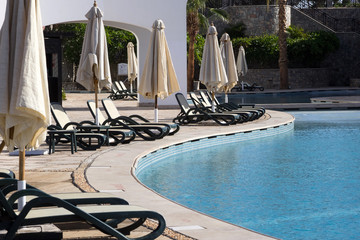 beautiful resort vacation with pool
