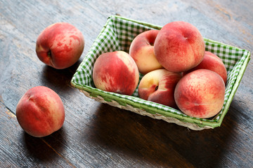Ripe peaches
