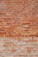 Naklejka premium Old brick wall in Venice