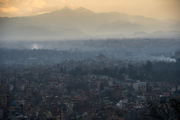 Kathmandu city in Nepal