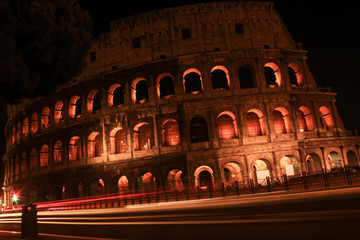 Colosseum at night..