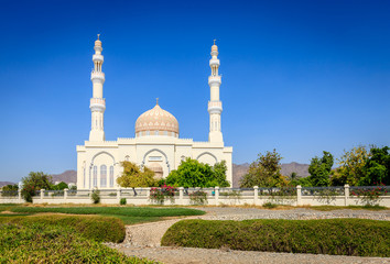 A mosque in Rustaq, Oman