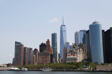 Fototapeta na wymiar Skyline of New York City – USA