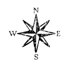 Compass Rose (Vintage Black)