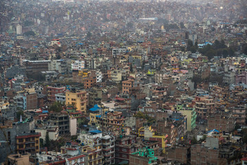 Fototapeta na wymiar Kathmandu city in Nepal