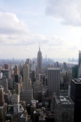 Fototapeta na wymiar Great Overview of New York City – USA