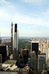 Fototapeta na wymiar Great Overview of New York City – USA