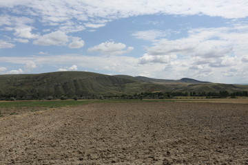 sky clouds blue white nature weather