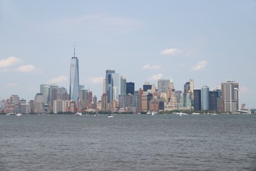 Fototapeta na wymiar Skyline of New York City – USA
