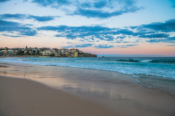 Fototapeta na wymiar Bondi Beach Sunset