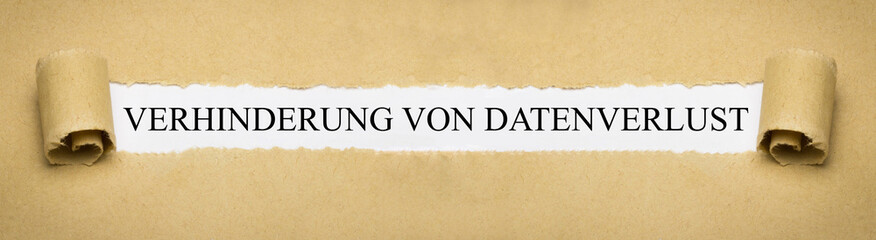Verhinderung von Datenverlust