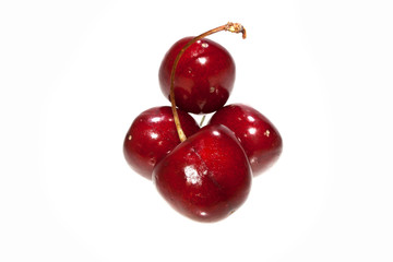 cherry isolated on white background