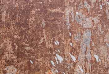 Rusted metal background