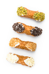 Traditional sicilian canoli