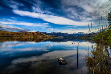 Lake in New Zealand