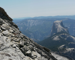 Scenic landscape - Yosemite National Half Dome