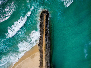 Coastline Beach Aerial 