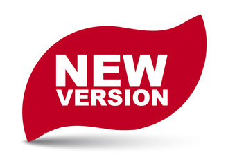 red vector banner new version