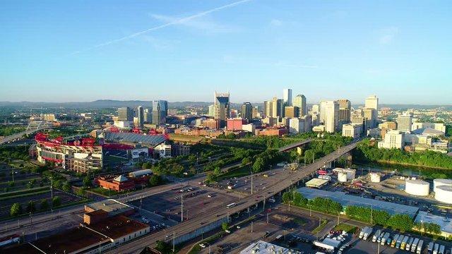 Nashville Tennessee TN Drone Aerial