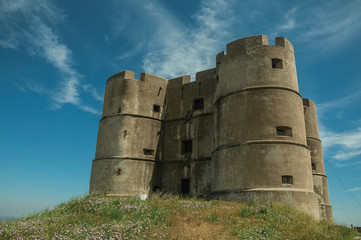 Castle made in the Manueline style at Evoramonte