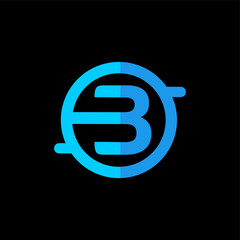 Monogram Logo  vector template. eps 10