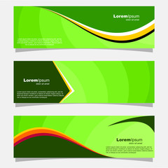 banner abstract  vector template. eps 10
