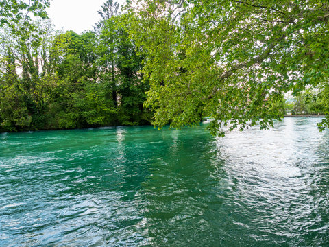 Aare river at Thun, Switzerland