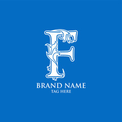 Monogram Logo  vector template. eps 10