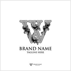 Monogram Logo  vector template. eps 10