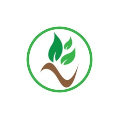 Tree logo template