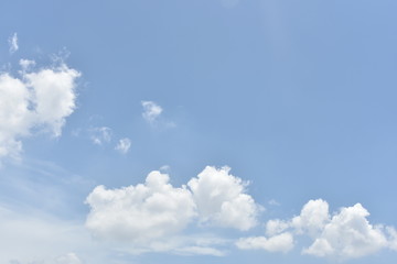 Cฺฺloud  and Blue sky  background 