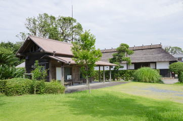 国の重要文化財である黒田家代官屋敷（静岡県菊川市）