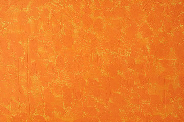 old loft orange with yellow or cement and concrete wall or floor crack and ground or rough table for modern interior or vintage exterior with texture background and wallpaper retro at home or resort