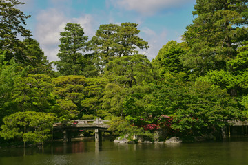 garden in kyoto palace