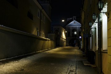 Evening Vilnius