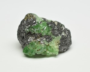 Tsavorite Garnet raw gemstone crystal