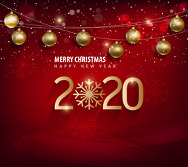 Happy New Year 2020, merry christmas. Happy Chinese New Year 2020 year of the rat